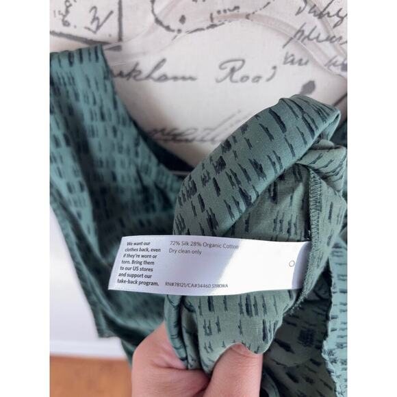 B12 Eileen Fisher Nori Silk  Pants Set Womens M/L Minimalist  Lounge Lazy Luxury - Picture 7 of 14